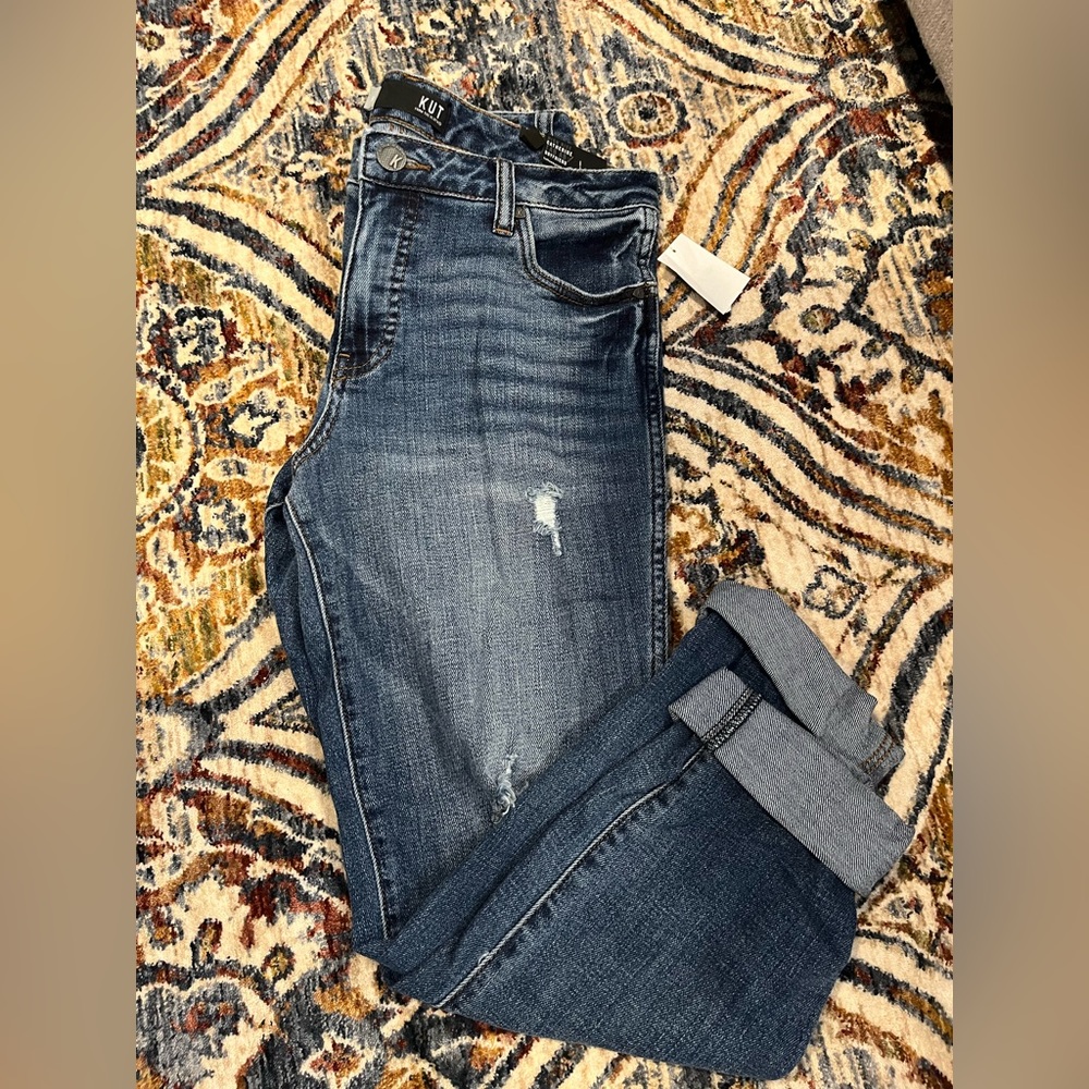 NWT KUT from the Kloth Catherine Boyfriend Jeans